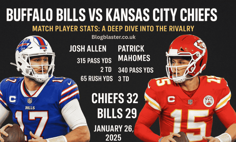 buffalo bills vs kansas city chiefs match player stats