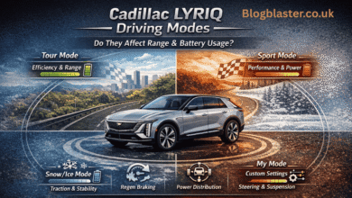 do the driving modes in cadillac lyriq offer different ranges or battery usages