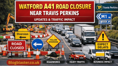 watford a41 road closure travis perkins