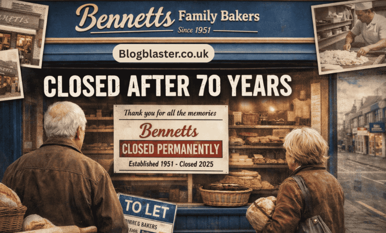 bennetts family bakers closure