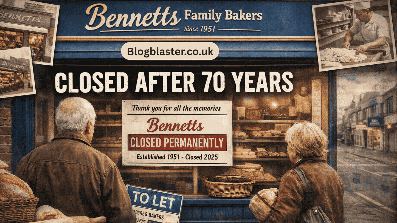 Bennetts family bakers closure
