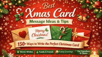 best xmas card message