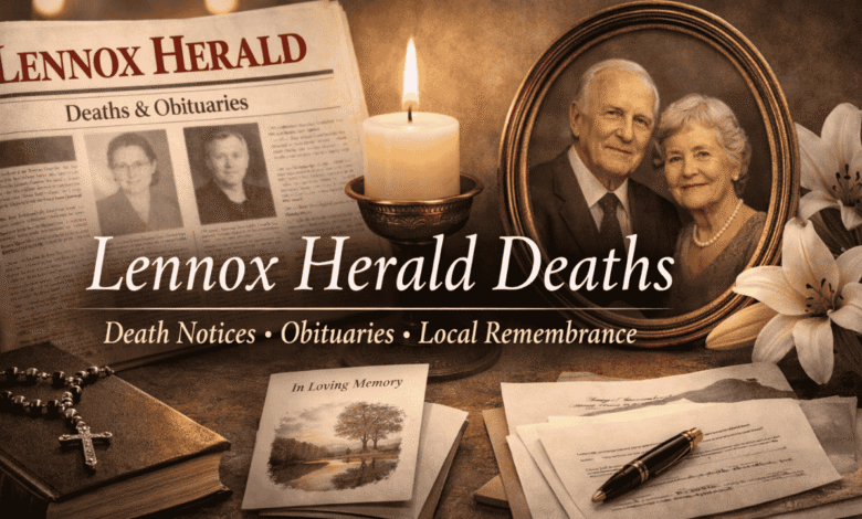 lennox herald deaths