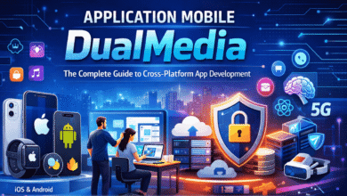 application mobile dualmedia