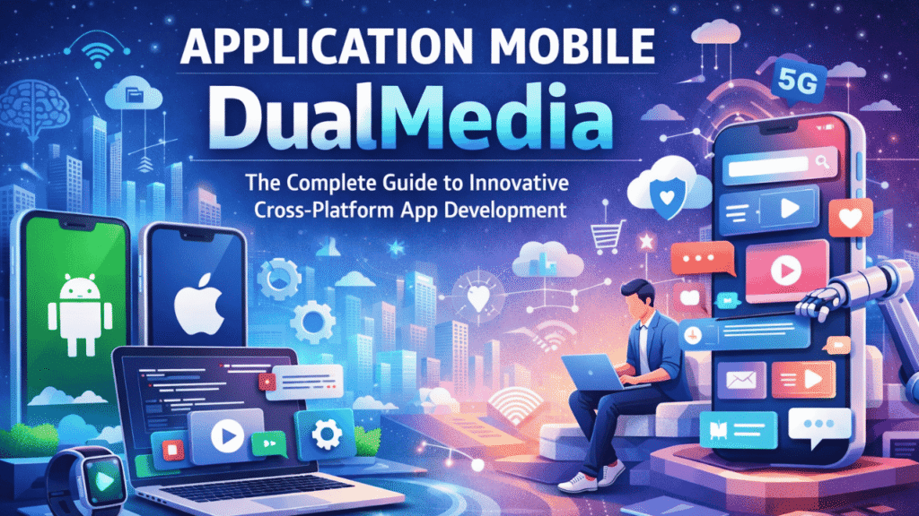 application mobile dualmedia