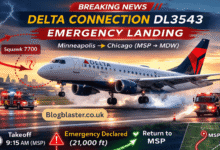 delta connection dl3543 emergency landing