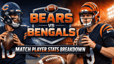 chicago bears vs bengals match playe