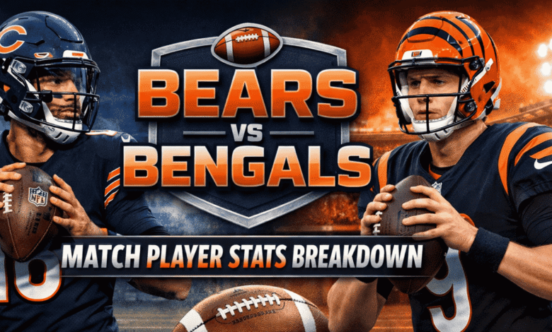 chicago bears vs bengals match playe