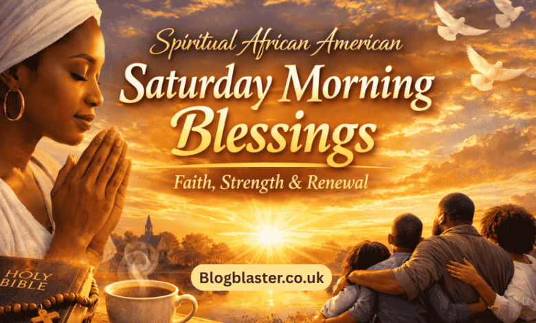 spiritual african american saturday morning blessings