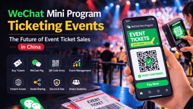 wechat mini program ticketing events
