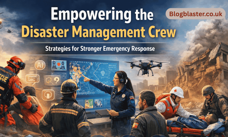 how can we empower the disaster management crew