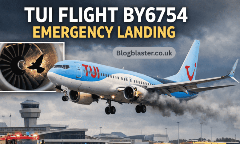 tui flight by6754 emergency landing