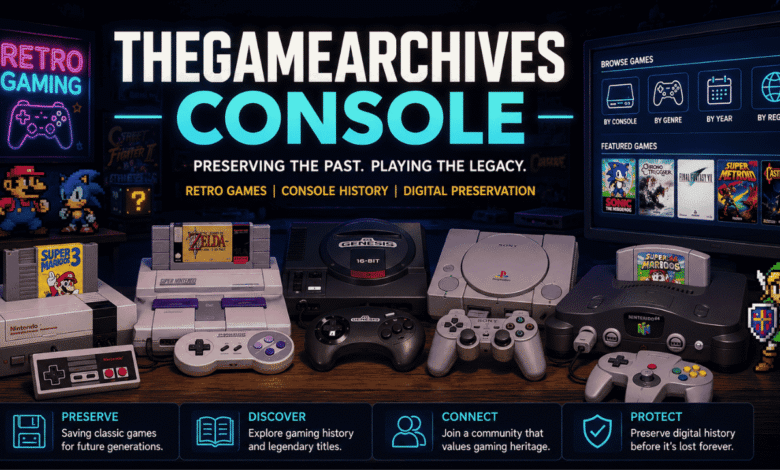 thegamearchives console