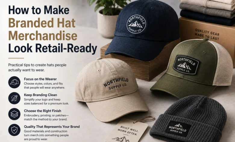 How to Make Branded Hat Merchandise Look Retail-Ready