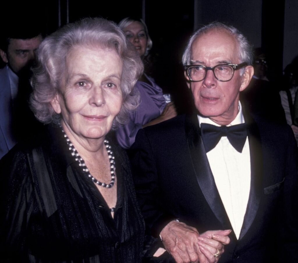 Eileen Detchon and Harry Morgan