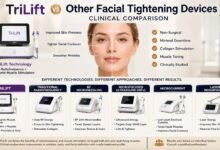 trilift vs other facial tightening devices clinical comparison
