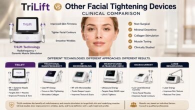 trilift vs other facial tightening devices clinical comparison