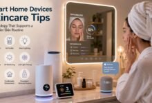 smart home devices skincare tips