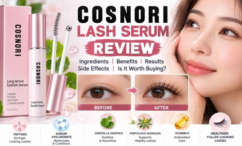 cosnori lash serum review