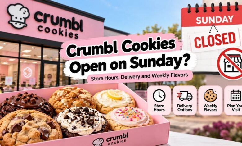 crumbl cookies open on sunday